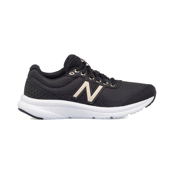 Scarpe sportive nere da donna con logo New Balance 411, Brand, SKU s311000241, Immagine 0